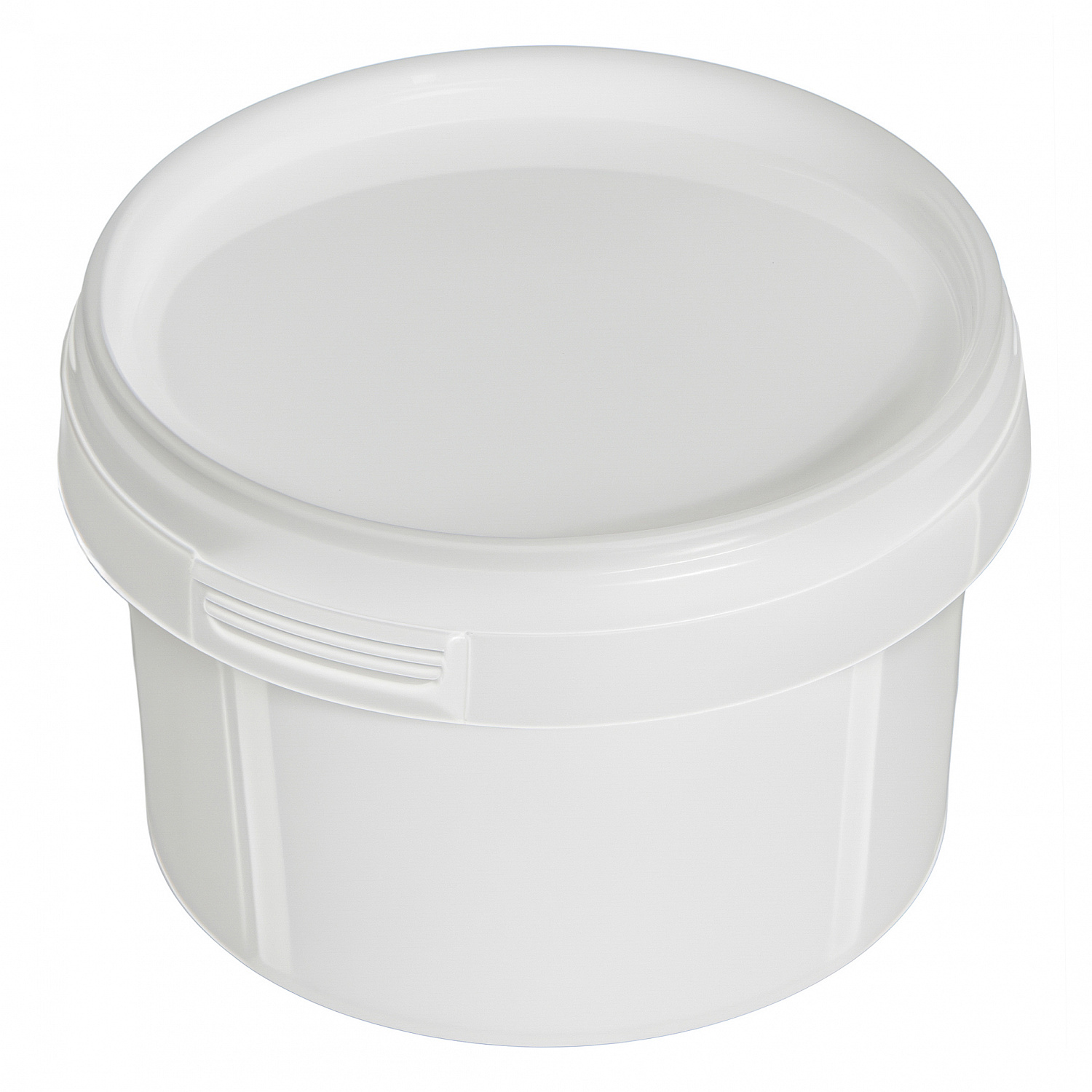 пластиковая банка с крышкой jetb 280 (0,28 л) пищевая круглая