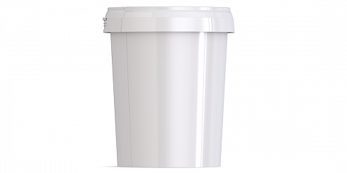 пластиковая банка (стакан) с крышкой jetb 520 (0,520 л) пищевая