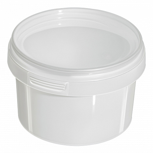 пластиковая банка с крышкой jetb 280 (0,28 л) пищевая круглая