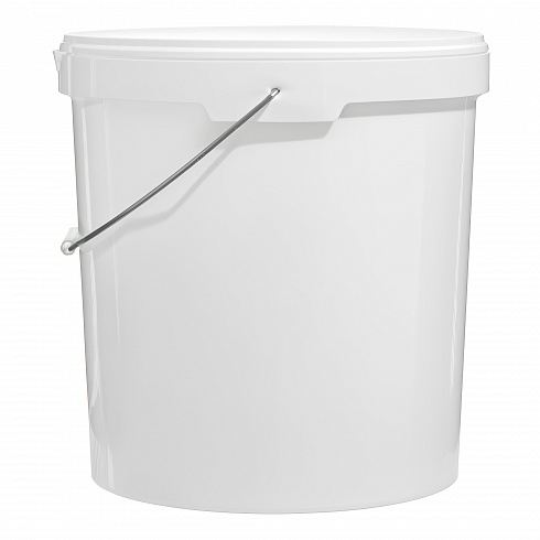 пластиковое ведро круглое jet+ 205 (20,6 л), трехконтурный замок